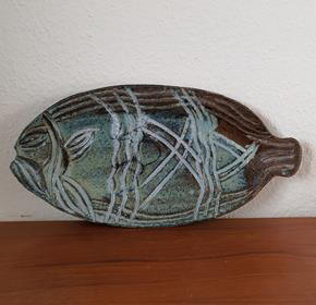 3 keramik fisk stempel Keramik og